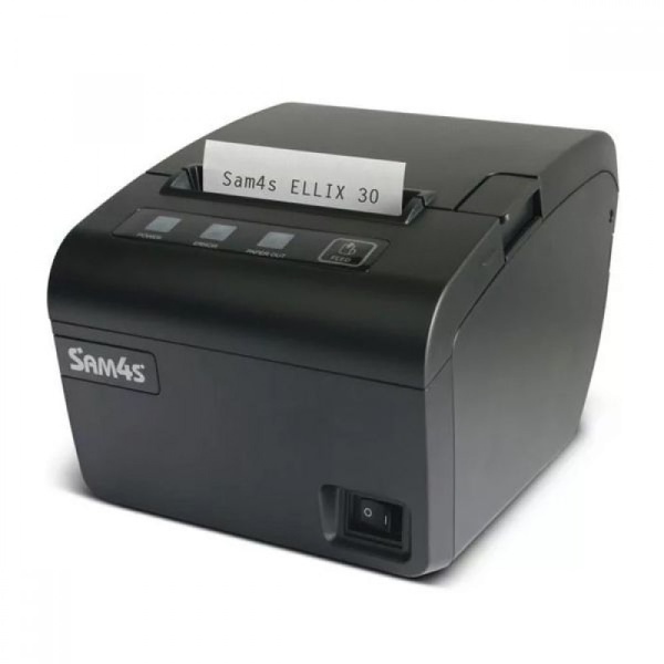 Принтер чеков Sam4s Ellix 30DB, COM/USB, черный (с БП) Принтер чеков Sam4s Ellix 30DB, COM/USB, черный (с БП)