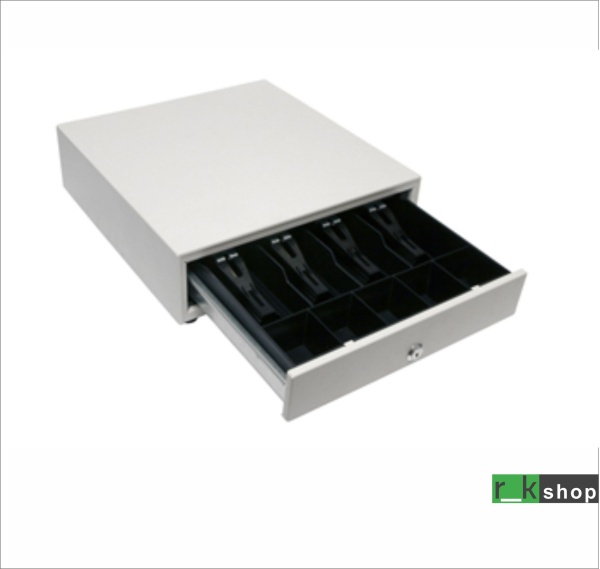 Денежный ящик Штрих- midi CD электрозамок, белый/черный