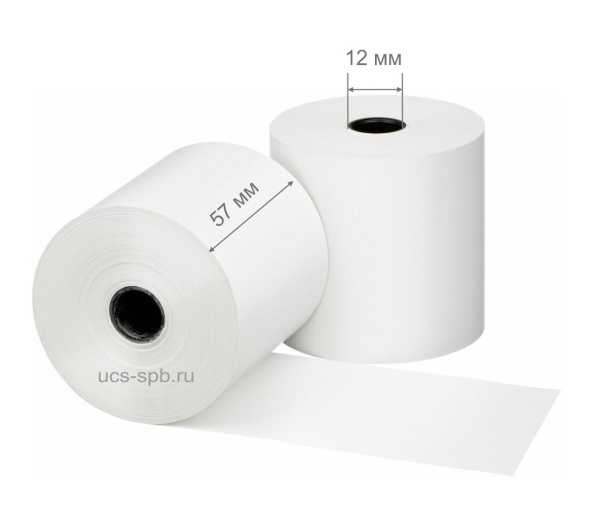 Чековая лента ТЕРМО 1-57*30*12 Чековая лента ТЕРМО 1-57*30*12